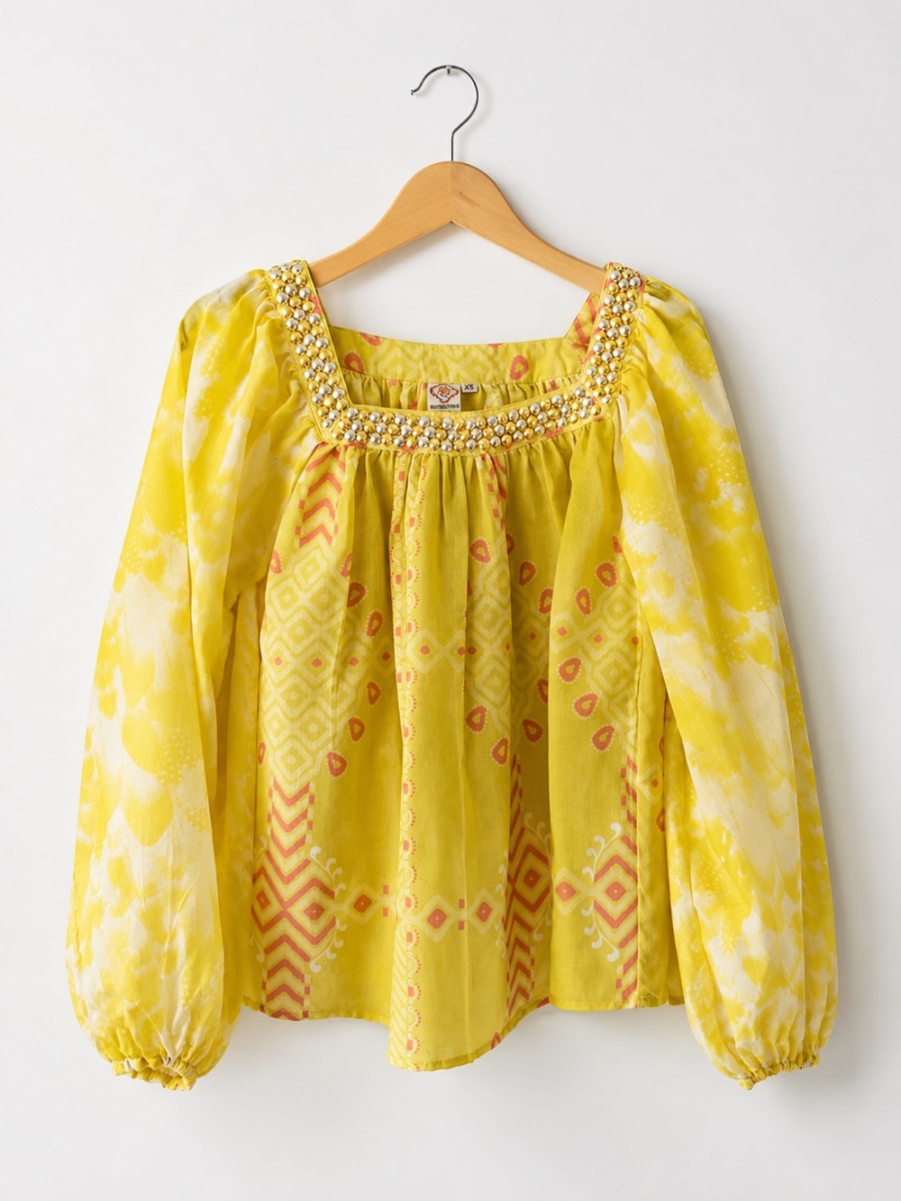 Sheridan French Embellished Ikat Top Womens Size XS - NWT